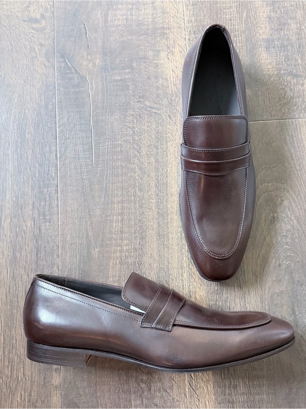 NIB Massimo Matteo Firenze Tuscany Strap Penny | Nairobi Cioccolato | Size: 10.5